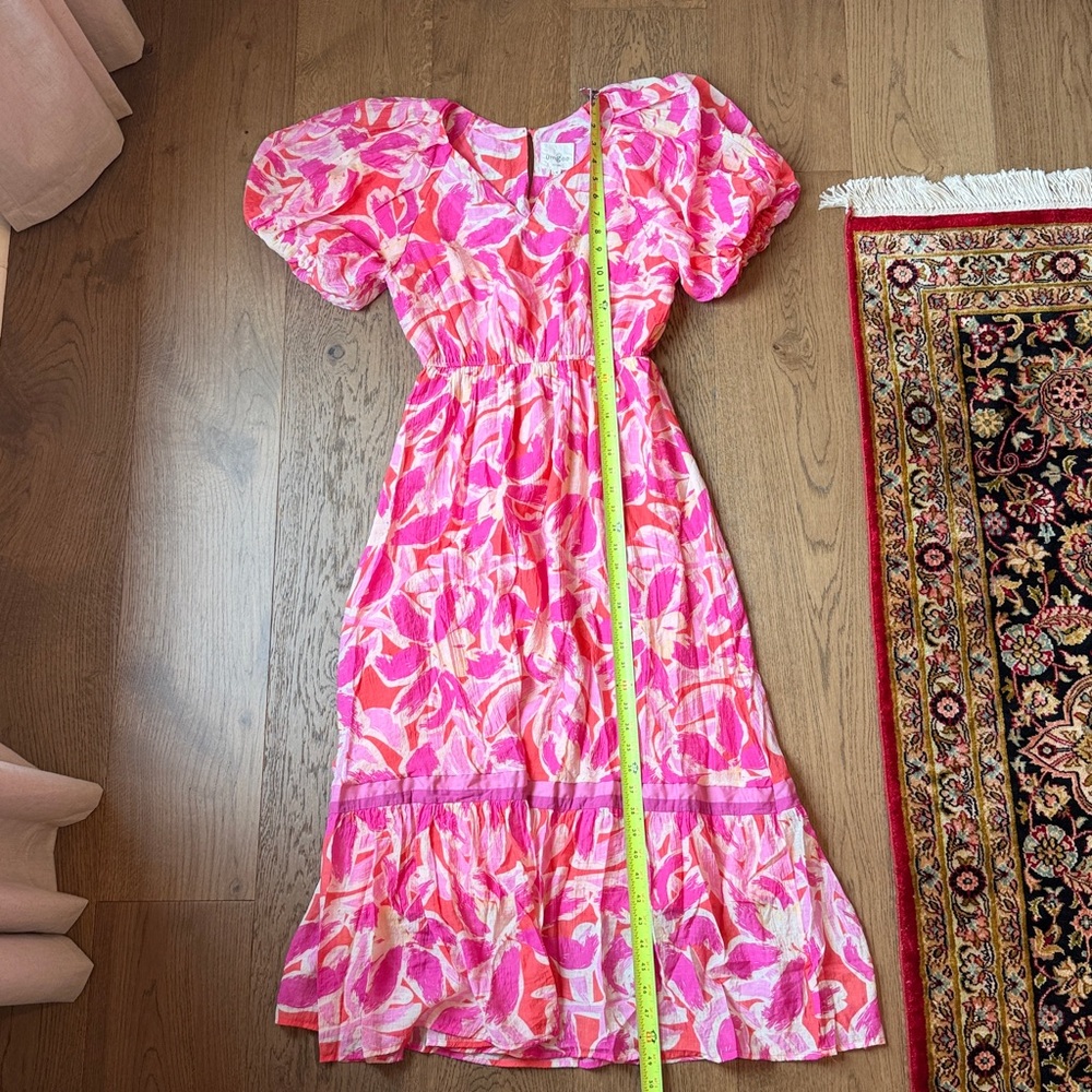 Umgee Small Floral Cotton Dress - Picture 5 of 6